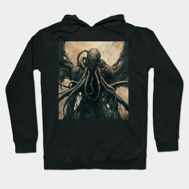 Cthulhu Eldritch God Hoodie by Nightarcade